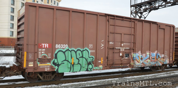 Car/wagon TR86320 right side / coté droit